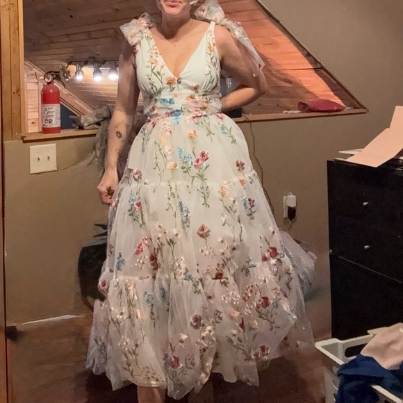 JessaKae Dresses & Skirts - Jessa Kae Margaret Midi Dress White
